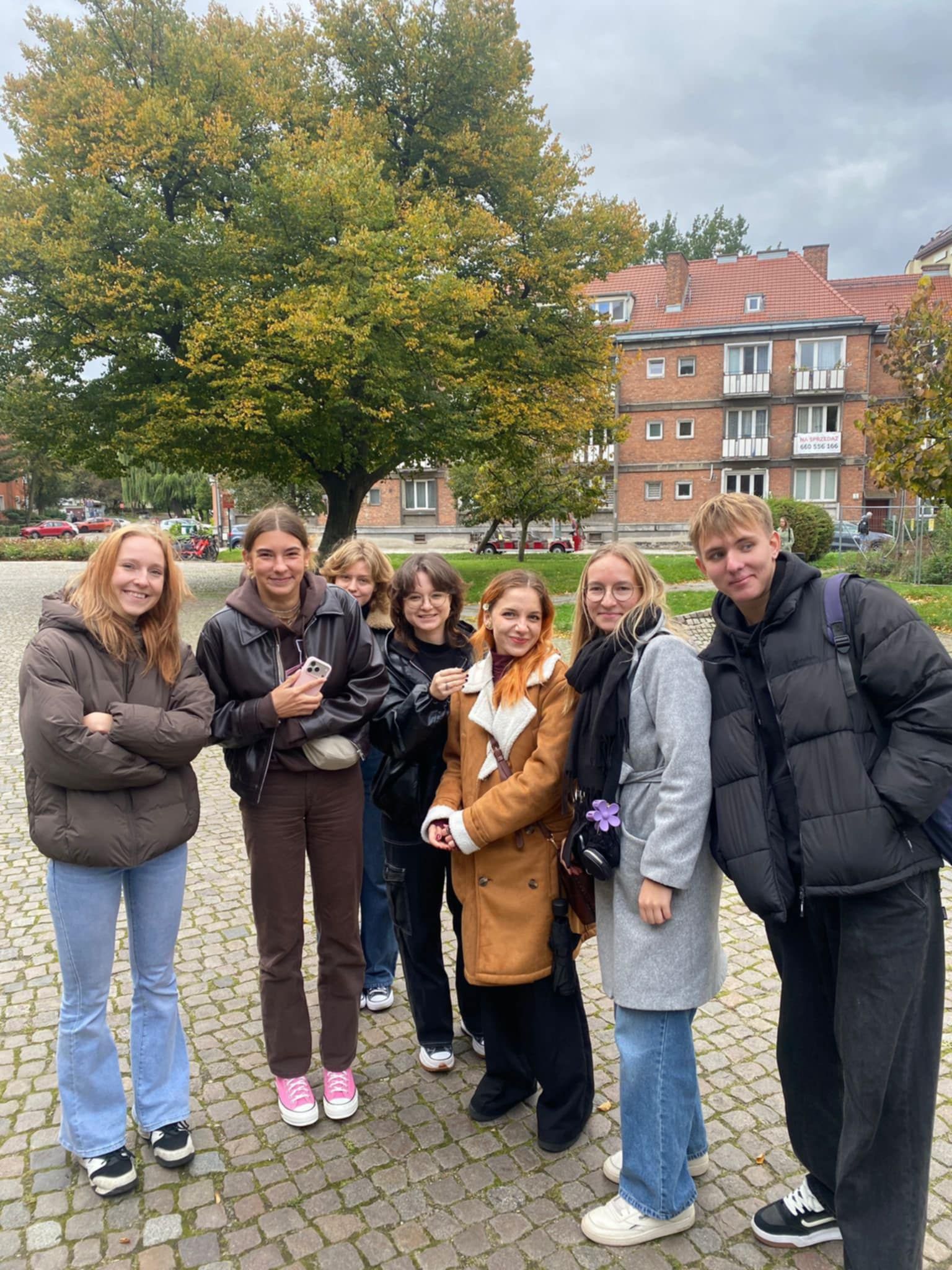 Zdjęcie grupowe uczniów Medyka.